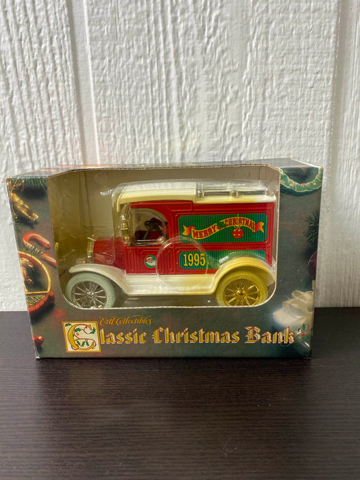 used Ertl Collectibles Die Cast Vehicle, Christmas Bank