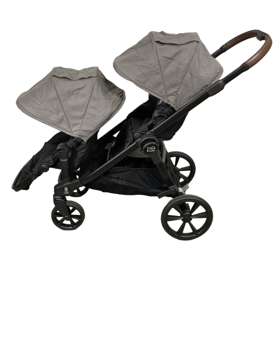 secondhand Baby Jogger City Select 2 Double Stroller, 2022, Harbor Grey