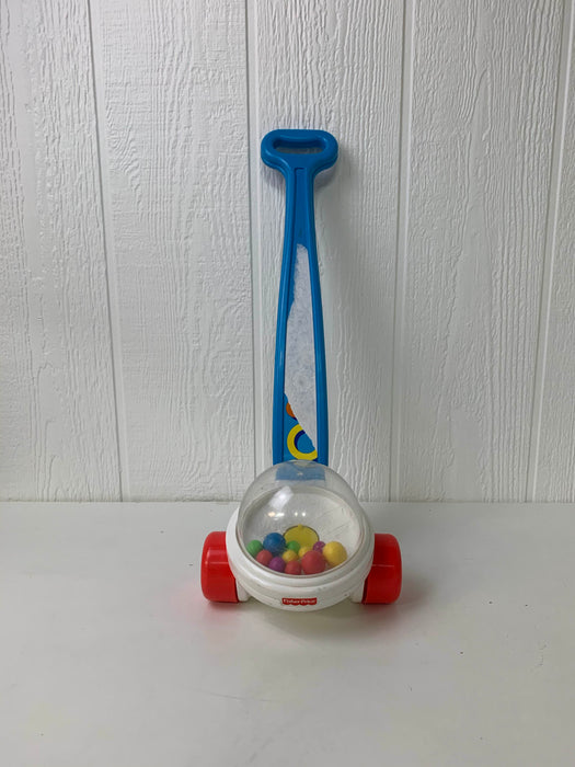 secondhand Fisher Price Corn Popper Push Toy