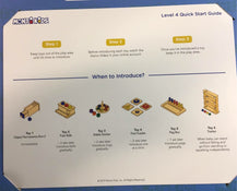used Monti Kids Level 4 Montessori Box