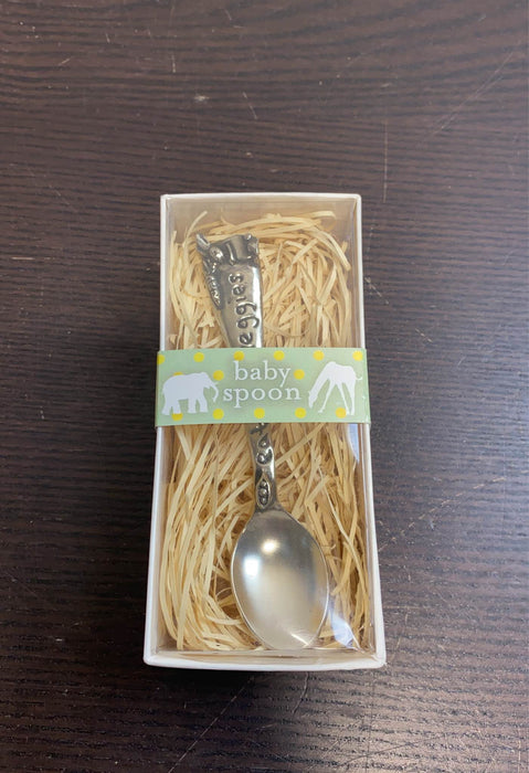 used Kaycee Binns Baby Spoon-Pewter