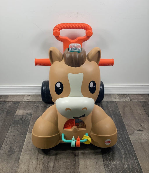 secondhand Fisher Price Walk Bounce & Ride Pony