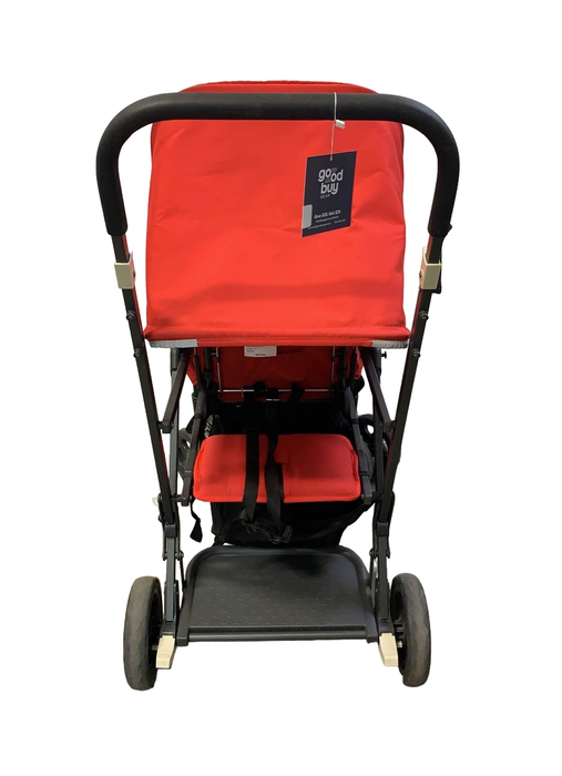 used Joovy Caboose Ultralight Graphite Stroller, 2016, Red