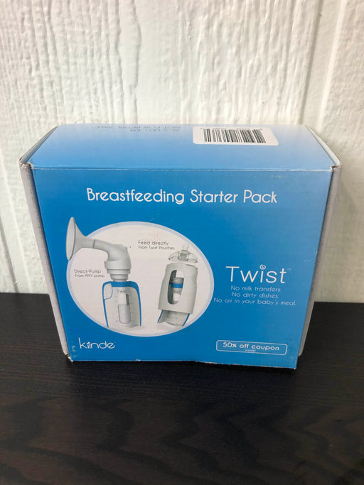 secondhand Kiinde Breast Milk Storage Twist Starter Kit