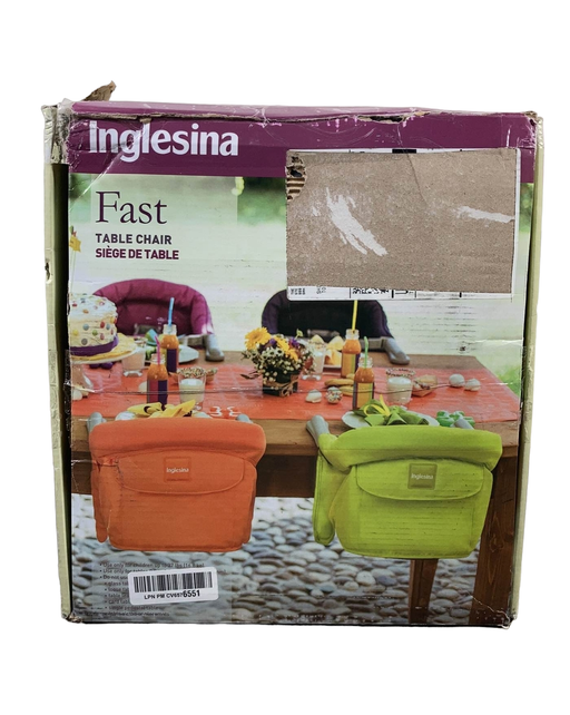 Shop Inglesina Fast Table Chair, Lime Green at GoodBuy Gear