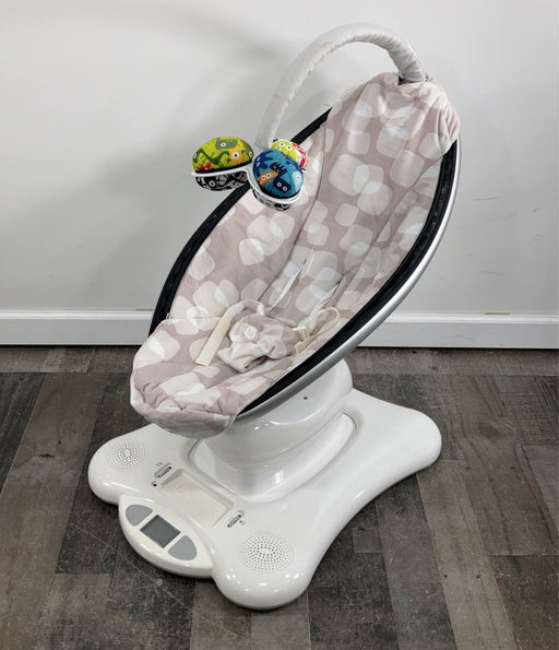 used 4moms MamaRoo Swing, Silver Argent