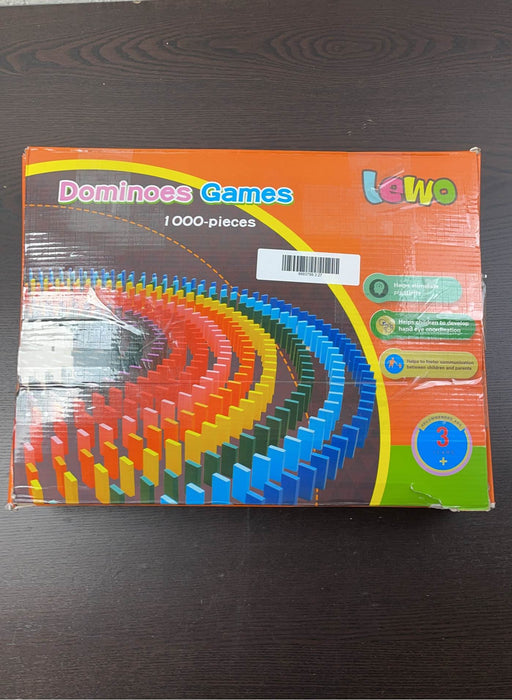 used Lewo Dominoes Set