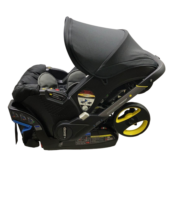 secondhand Doona Infant Car Seat & Stroller Combo, 2023, Nitro Black