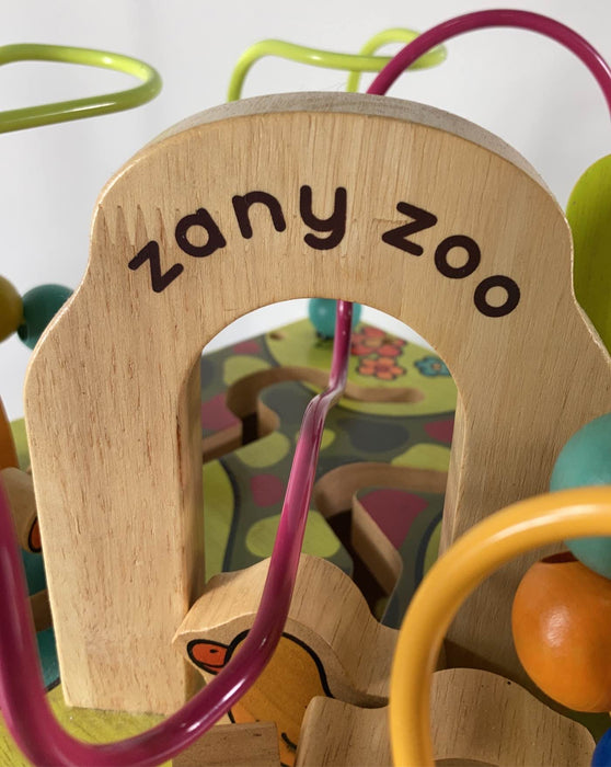 secondhand B. toys Zany Zoo Wooden Activity Cube