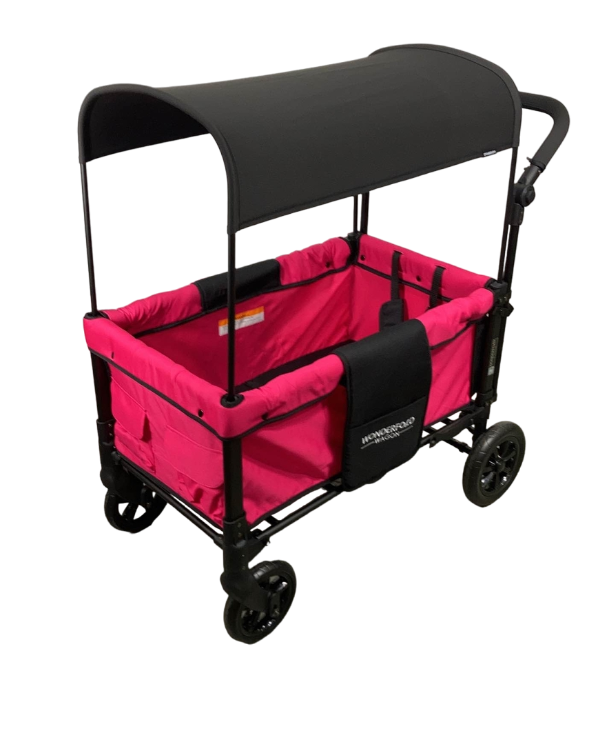 wonderfold wagon w1 double stroller wagon Wonderfold W1 Original Stroller Wagon, 2021, Fuschia Pink