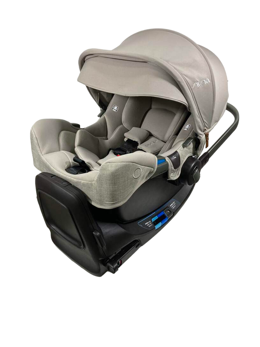 used Nuna PIPA rx Infant Car Seat with RELX Base, Hazelwood, 2023