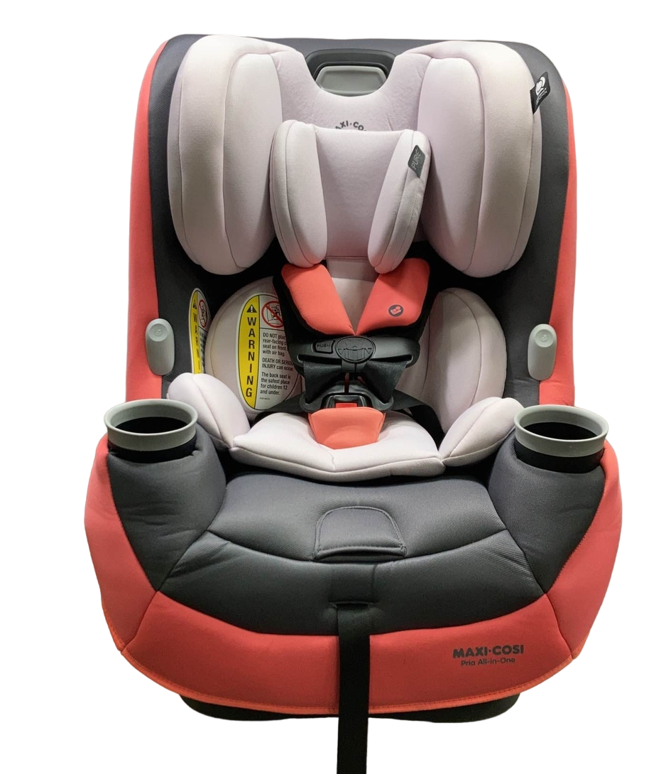 maxi-cosi pria 3-in-1 convertible car seat peach amber Maxi-Cosi Pria All-In-1 Convertible Car Seat, 2023, Coral Quartz