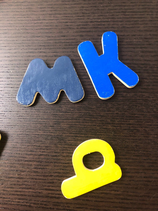 secondhand Alphabet Magnets