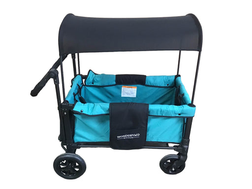 secondhand Wonderfold W1 Original Stroller Wagon, 2021, Teal Green