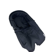 used Stokke Xplory Carry Cot, Black Melange