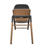 Shop Bugaboo Giraffe High Chair, w/ Grey Baby Set, Warm Wood/Grey at GoodBuy Gear