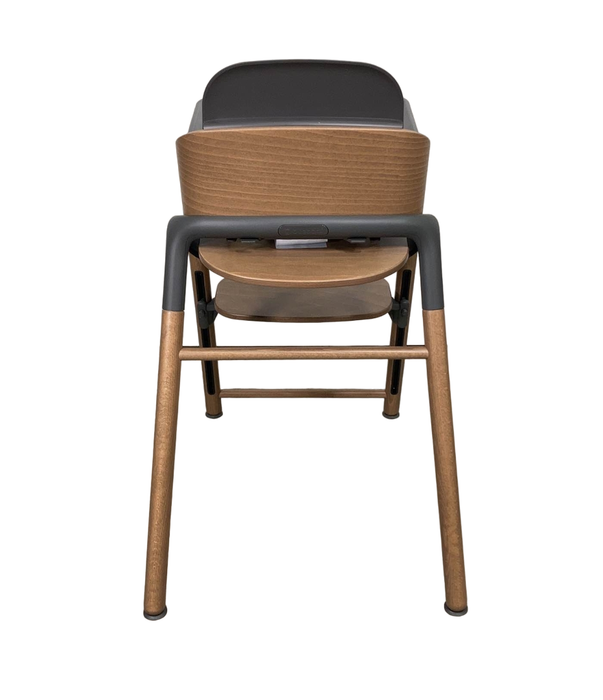 Shop Bugaboo Giraffe High Chair, w/ Grey Baby Set, Warm Wood/Grey at GoodBuy Gear