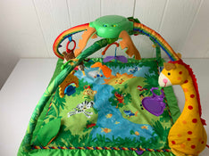 secondhand Fisher Price Rainforest Melodies and Lights Deluxe Gym