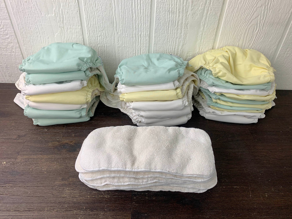 used FuzziBunz One Size Pocket Diapers