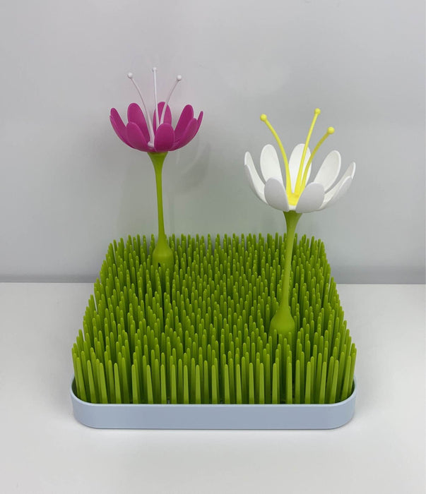 used Boon Grass Countertop Drying Rack with Accessories