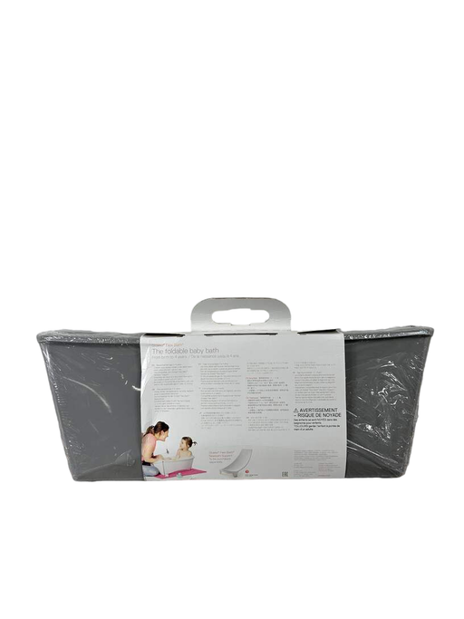 secondhand Stokke Flexi Bath Foldable Baby Bathtub, Light Gray, Regular