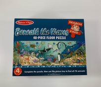 used Melissa & Doug Floor Puzzle, Beneath the Waves