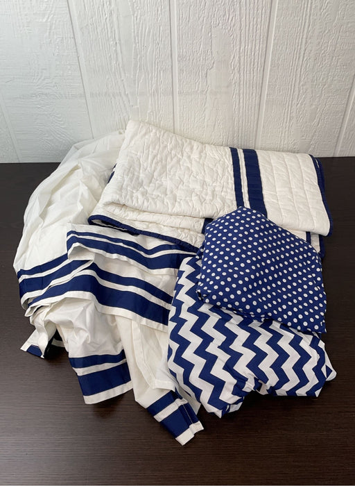 used Pottery Barn Kids Crib Bedding Set