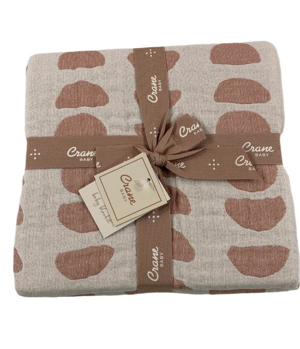 Shop Crane Baby Cotton Muslin Jacquard Blanket, Copper Moon at GoodBuy Gear