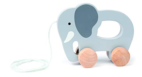 used Hape Elephant Pull Along Toy