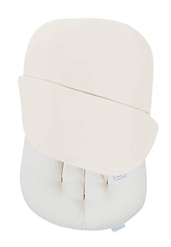 used Snuggle Me Organic Sensory Infant Lounger With Cover