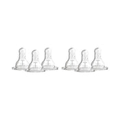 Shop Dr. Brown's Natural Flow Baby Bottle Nipples, 6 Pack at GoodBuy Gear
