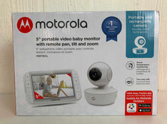 used Motorola 5” Portable Video Baby Monitor