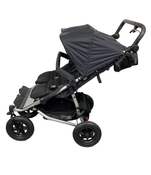 secondhand Mountain Buggy Duet Double Stroller, 2022, Black