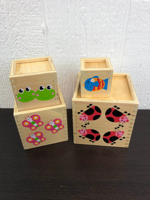 secondhand Nesting Blocks Shape Sorter