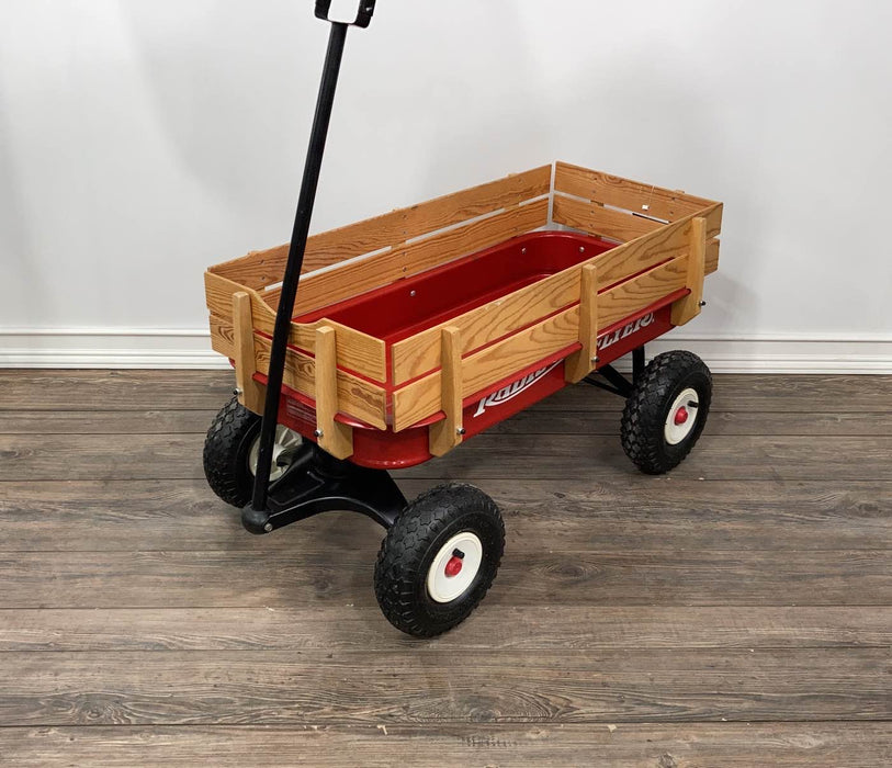 secondhand Radio Flyer Full Size All-Terrain Steel & Wood Wagon