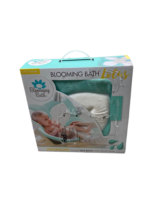 used Blooming Bath Baby Bath Lotus, Seafood-White-Gray