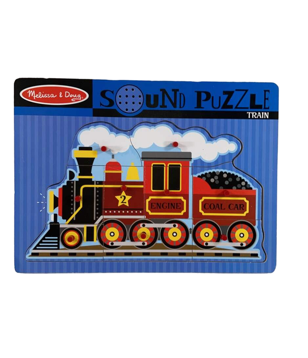 Shop Melissa & Doug Sound Puzzle, Train at GoodBuy Gear