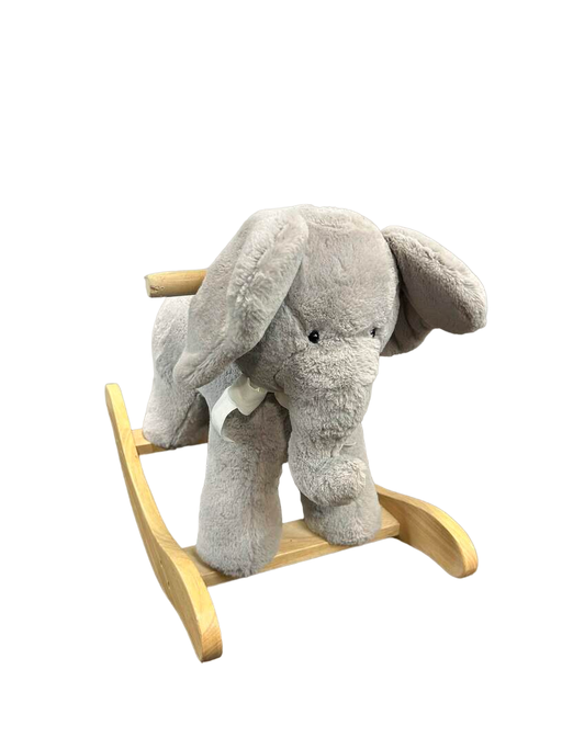 used Pottery Barn Kids Plush Animal Rocker, Elephant