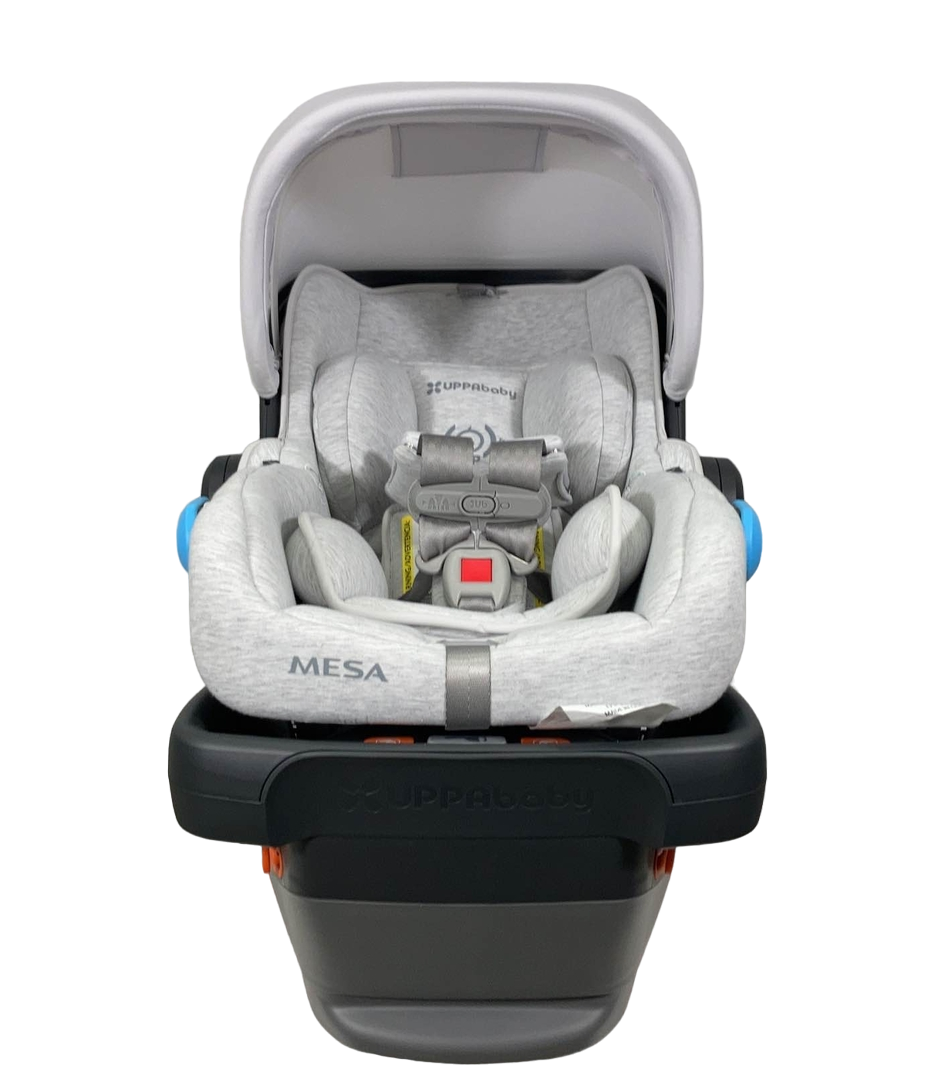 uppababy car seat white UPPAbaby MESA Infant Car Seat, 2022, Bryce (White)