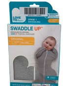 used Love To Dream Swaddle UP Original Sleep Sack, Newborn, Gray