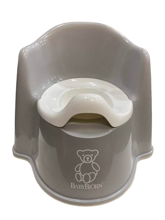Shop BabyBjorn Potty Chair, Gray/White at GoodBuy Gear