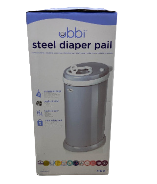 Shop Ubbi Diaper Pail, Grey at GoodBuy Gear