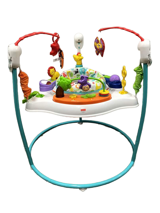 used Fisher Price Jumperoo Activity Center, Animal Activity