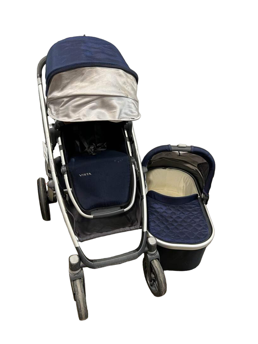 secondhand UPPAbaby VISTA Stroller, Taylor (Indigo), 2017