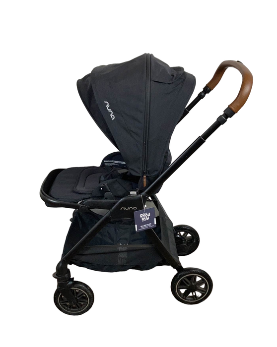 secondhand Nuna TRIV Next Stroller, 2021, Caviar