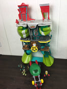 used Fisher Price Imaginext Teenage Mutant Ninja Turtles Playset