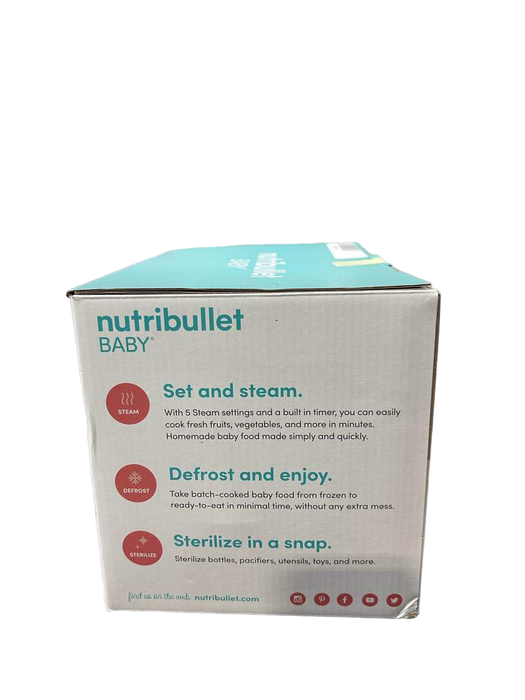 secondhand Nutribullet Turbo Food Steamer