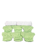 used BumGenius One-Size Pocket Diapers, 6pk With Inserts