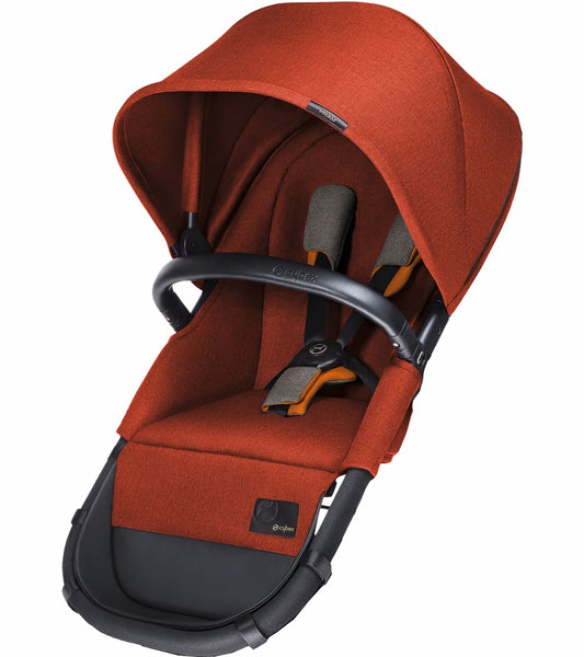 Cybex PRIAM 2 In 1 Light Seat, Autumn Gold, Burnt Red