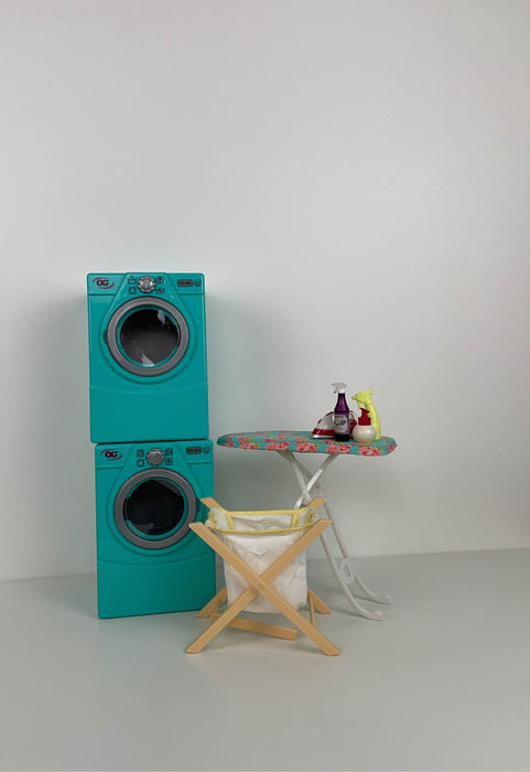 used Our Generation Tumble and Spin Laundry Set